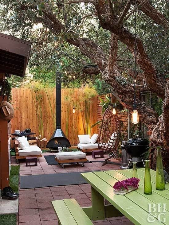 Distinctive Spaces In A Small Yard