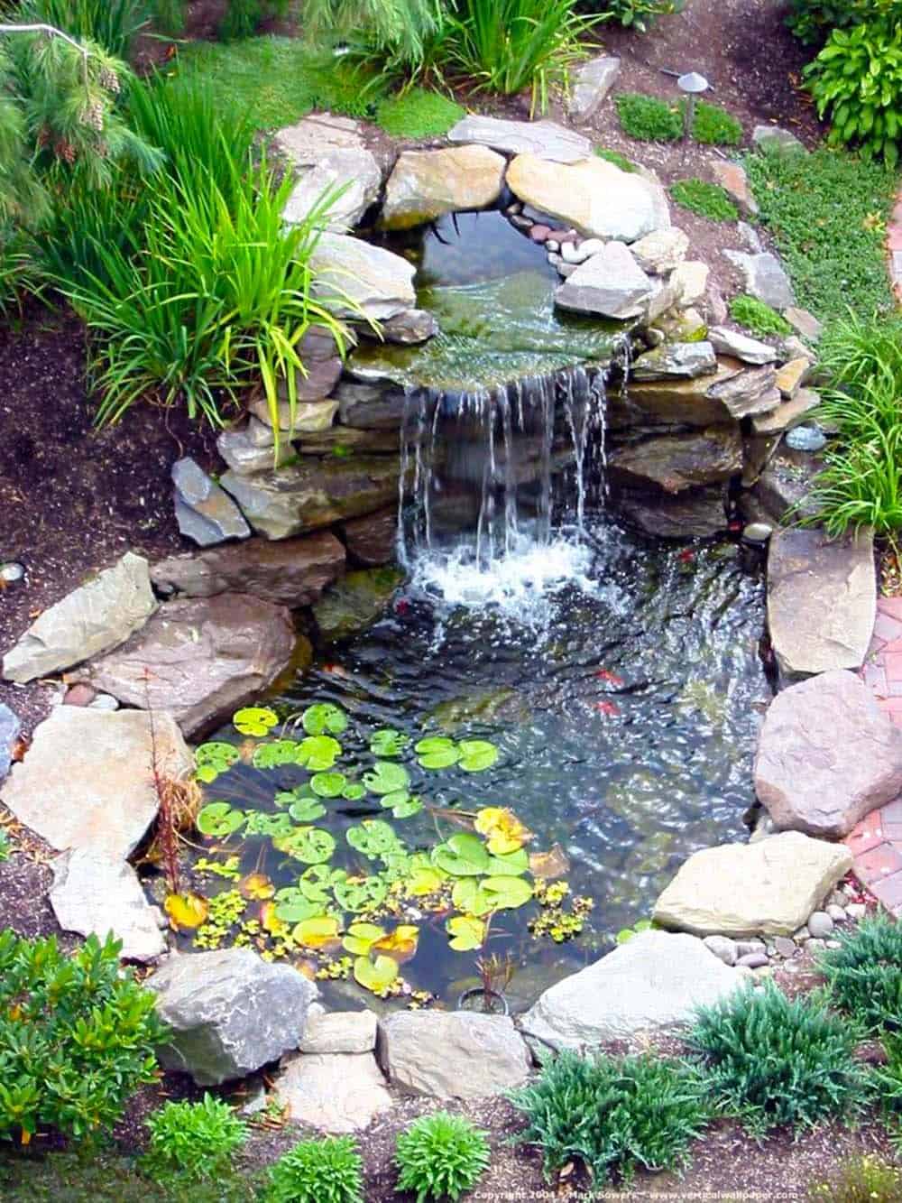 Cascading Garden Pond