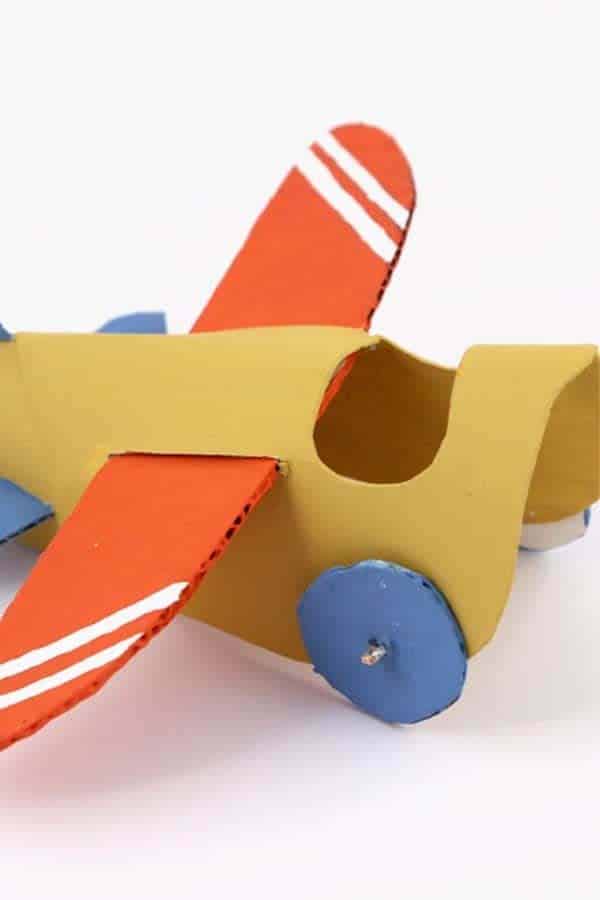 Toilet Paper Tube Craft Airplane