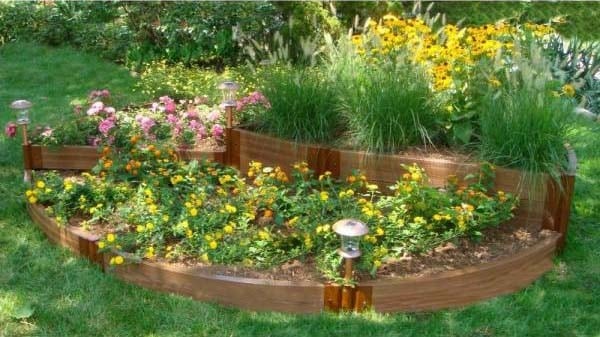 Two Inch Series Composite English Country Garden Raised Garden Bed