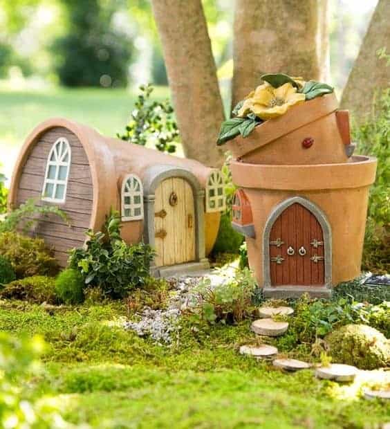 Surprise Kids with an Enthralling Clay Pot Fairy House