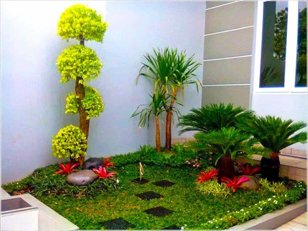 Lush Greenery Corner