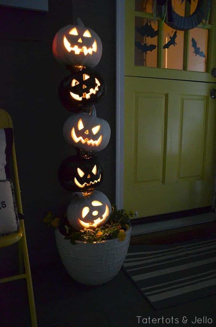 Jack-o Lantern Topiary