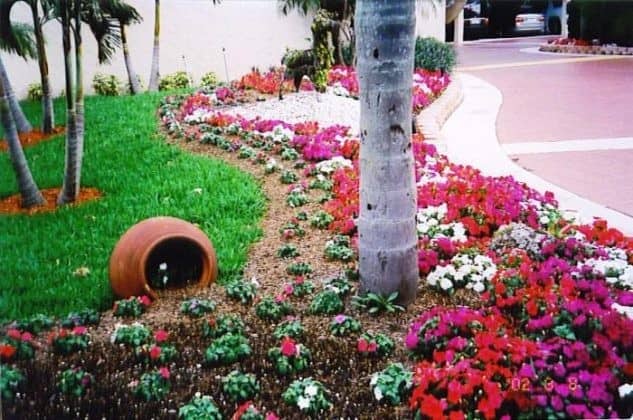 Upgrade Your Garden with a Spilled Clay Pot Flower Garden