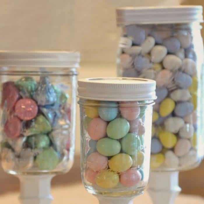 Create Cute Candy Pedestals for Easter Treats