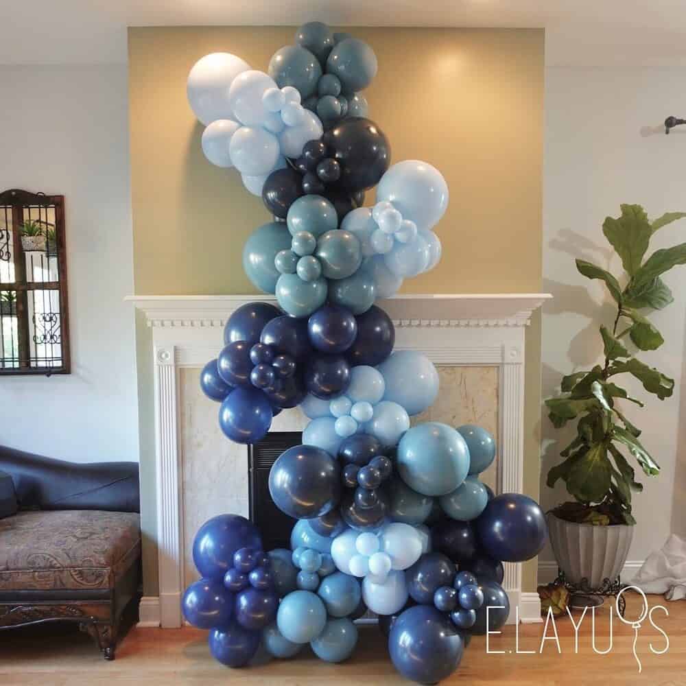 Blue Shades Balloon Decoration