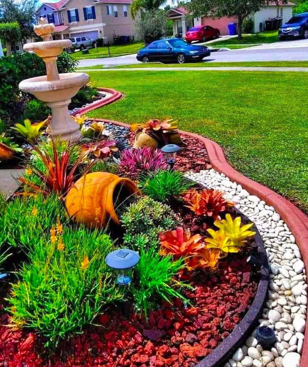 Vibrant Curbside Display