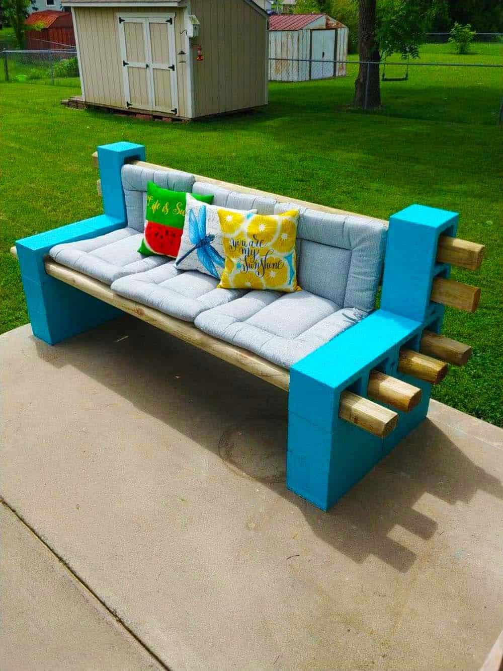 Upcycled Patio Couch