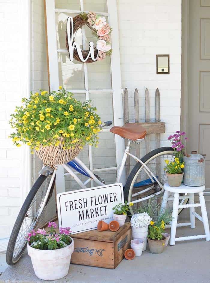 Turn Your Porch into a Summer Getaway with a Flower Market