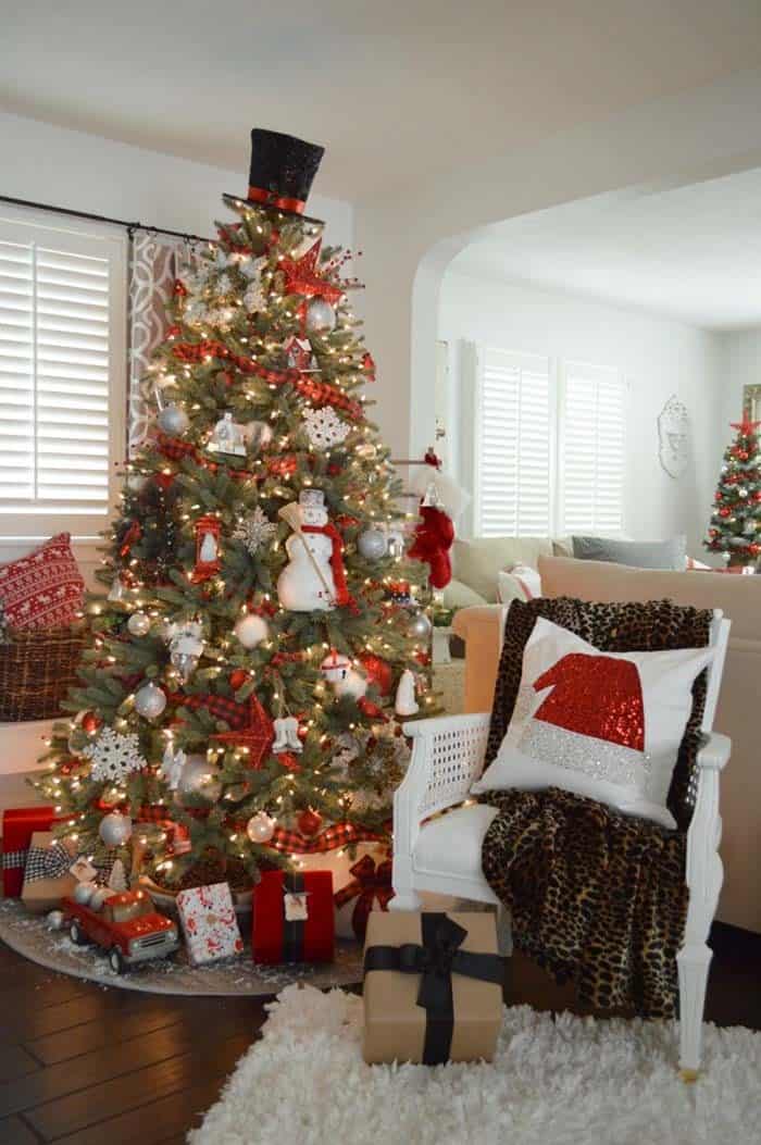 Make Your Tree Merrier with Red Buffalo Check Plaid