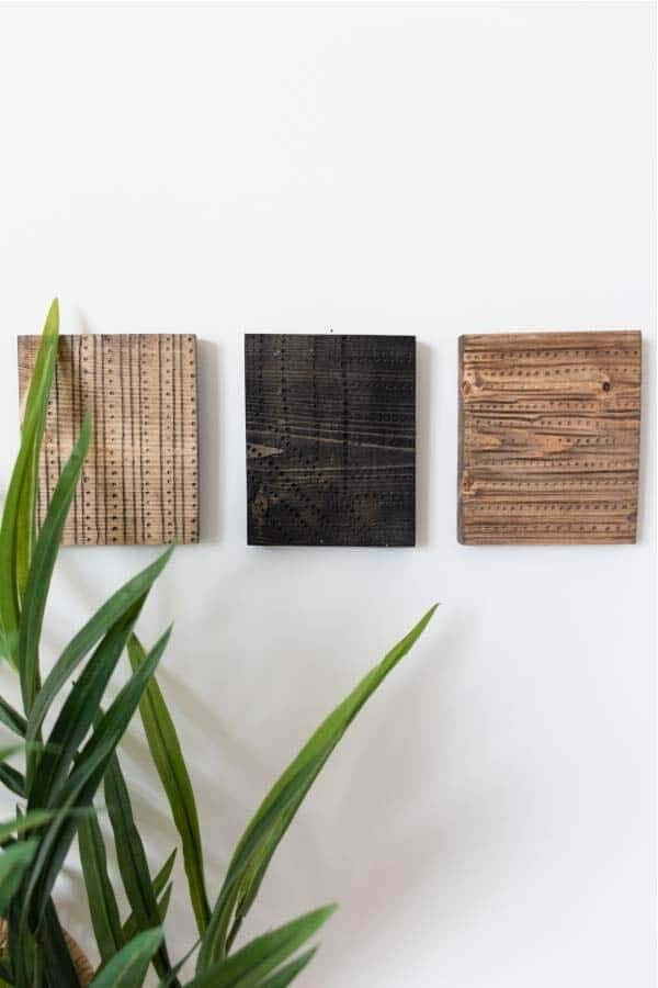 Create Unique Rustic Wall Art with Scrap Pieces of Wood