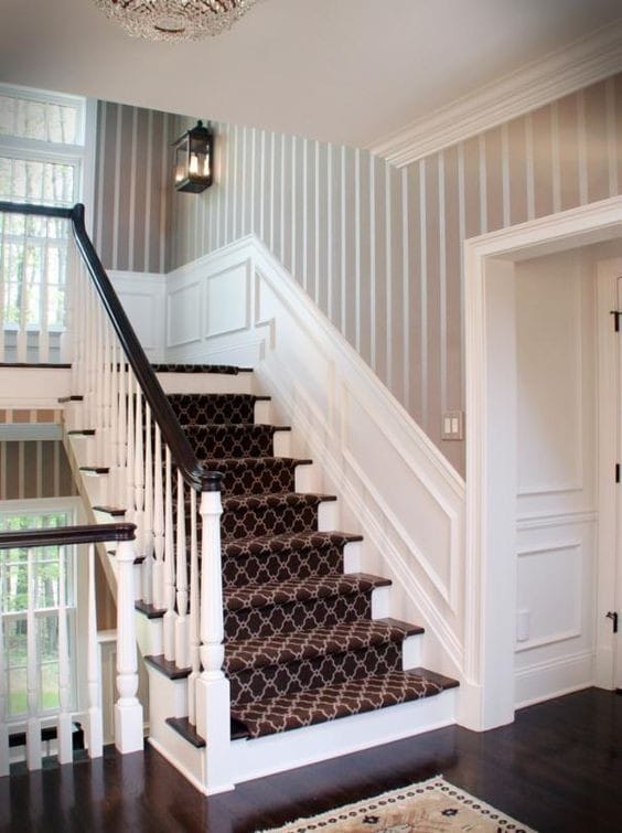 Staircase Wainscoting Ideas