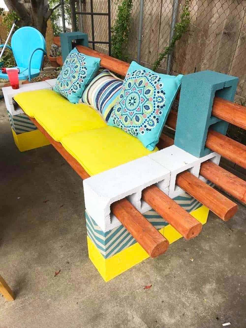 Upcycled Patio Lounger