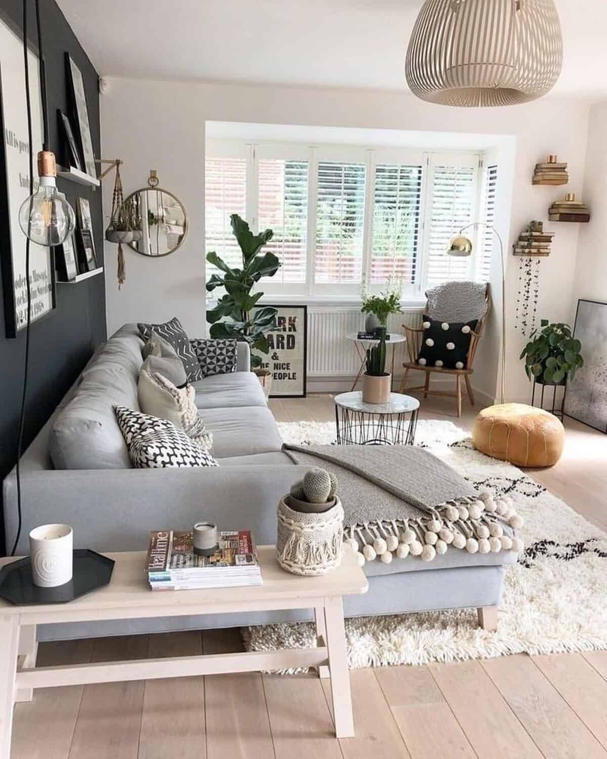 Boho In Grey Tones