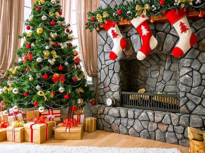 Extend Your Tree To A Mantel Display