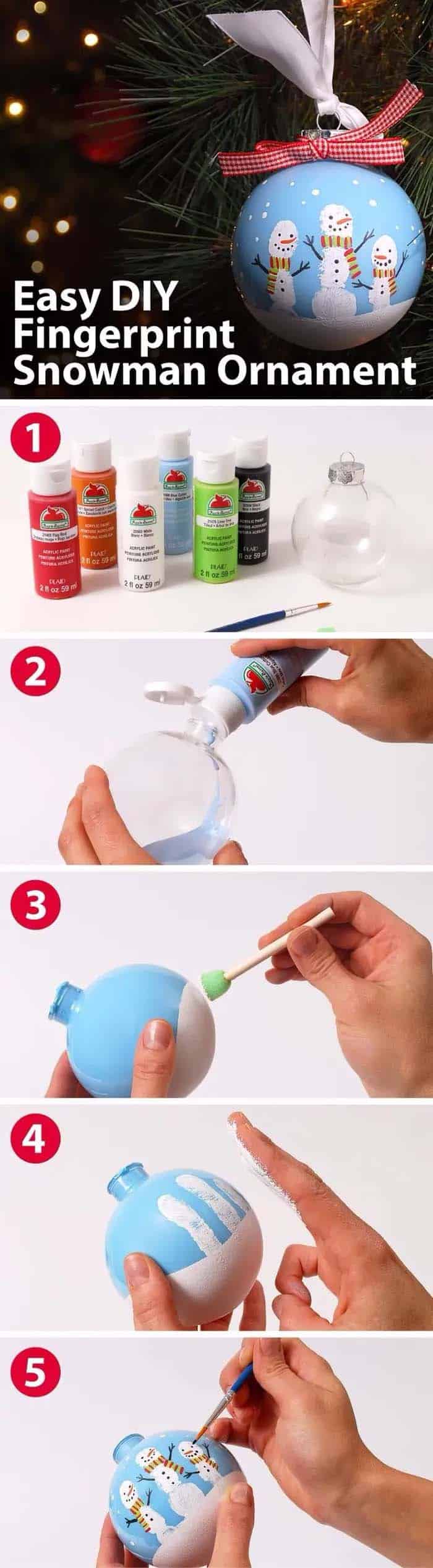 Get Messy with a Fun DIY Christmas Ornament Project