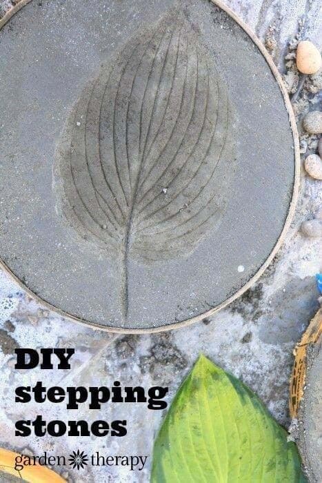 DIY Leaf-Shaped Stepping Stone for Your Home Landscape