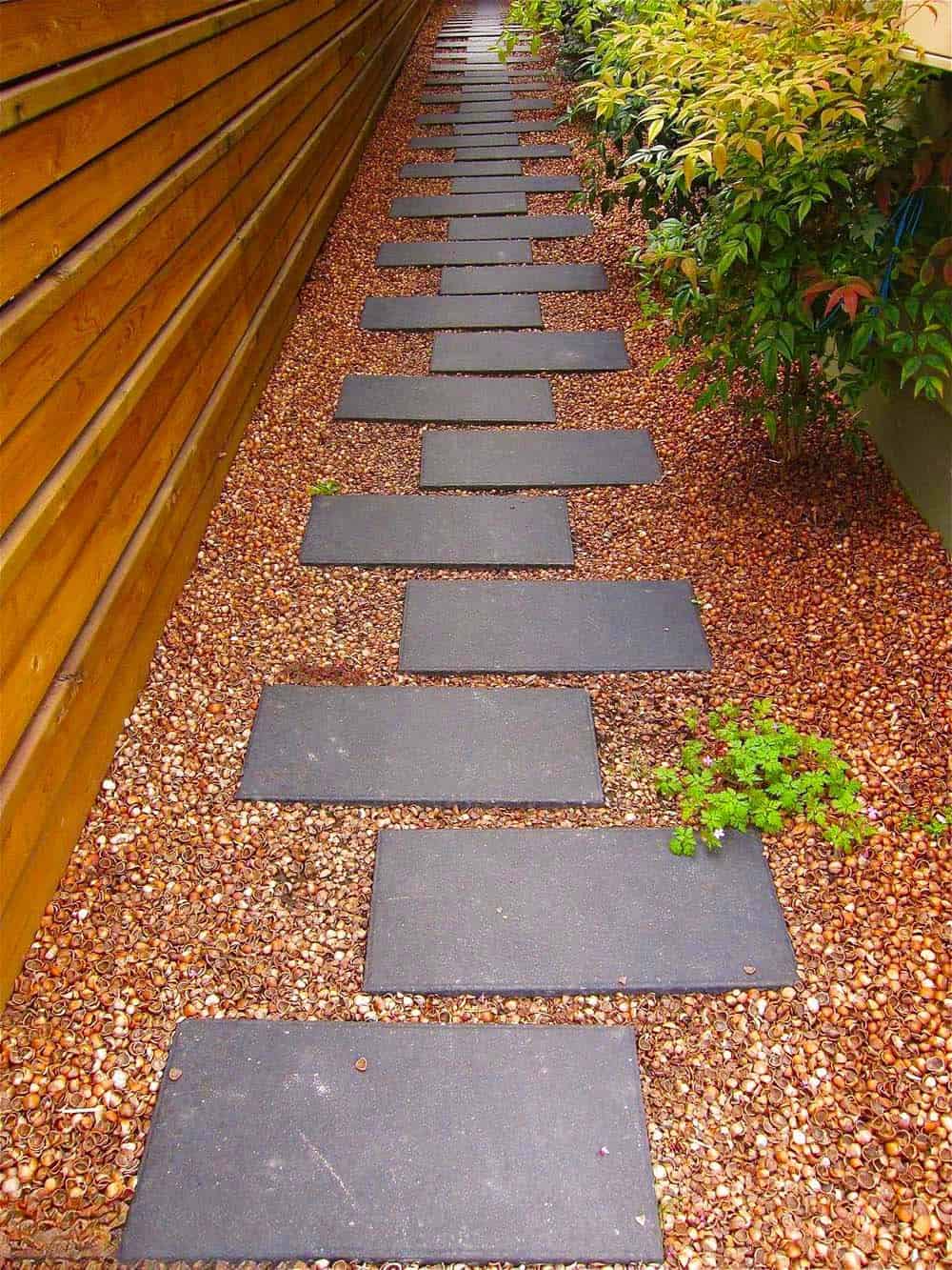 Sleek Garden Pathway