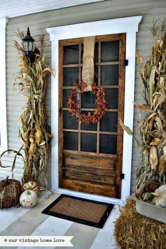 Farmhouse Harvest Entryway