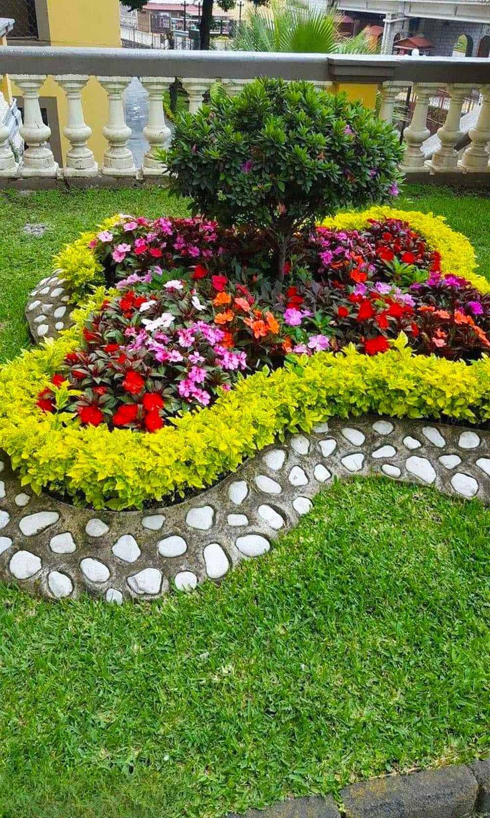 Floral Patchwork Garden