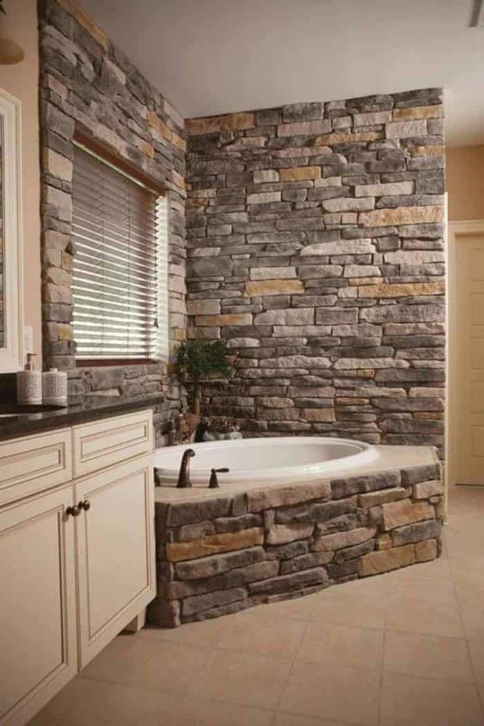 Spa Bathroom Corner