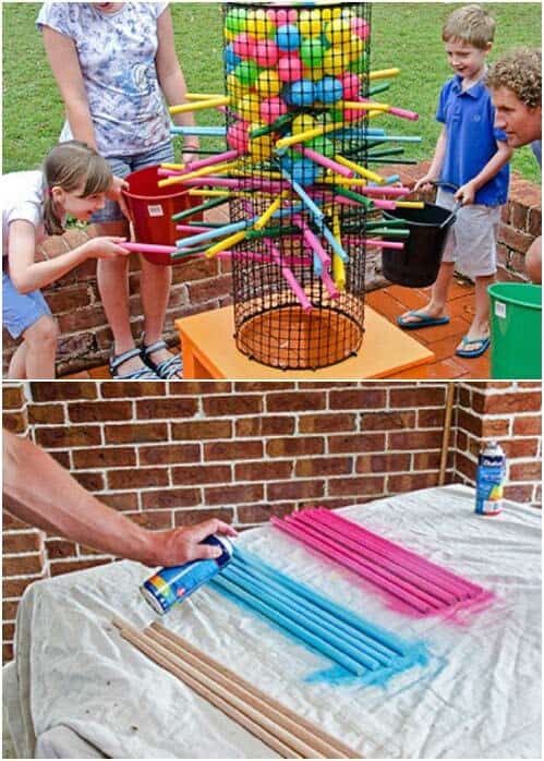 Easy DIY Ball Jenga