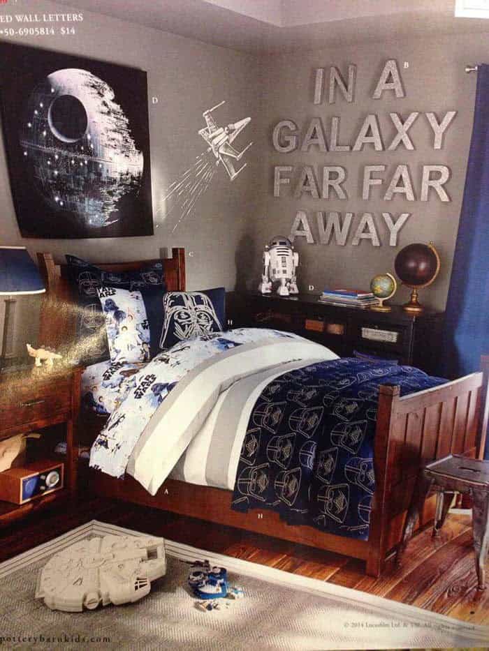 Bring the Force with Star Wars-Themed Bedroom Decor