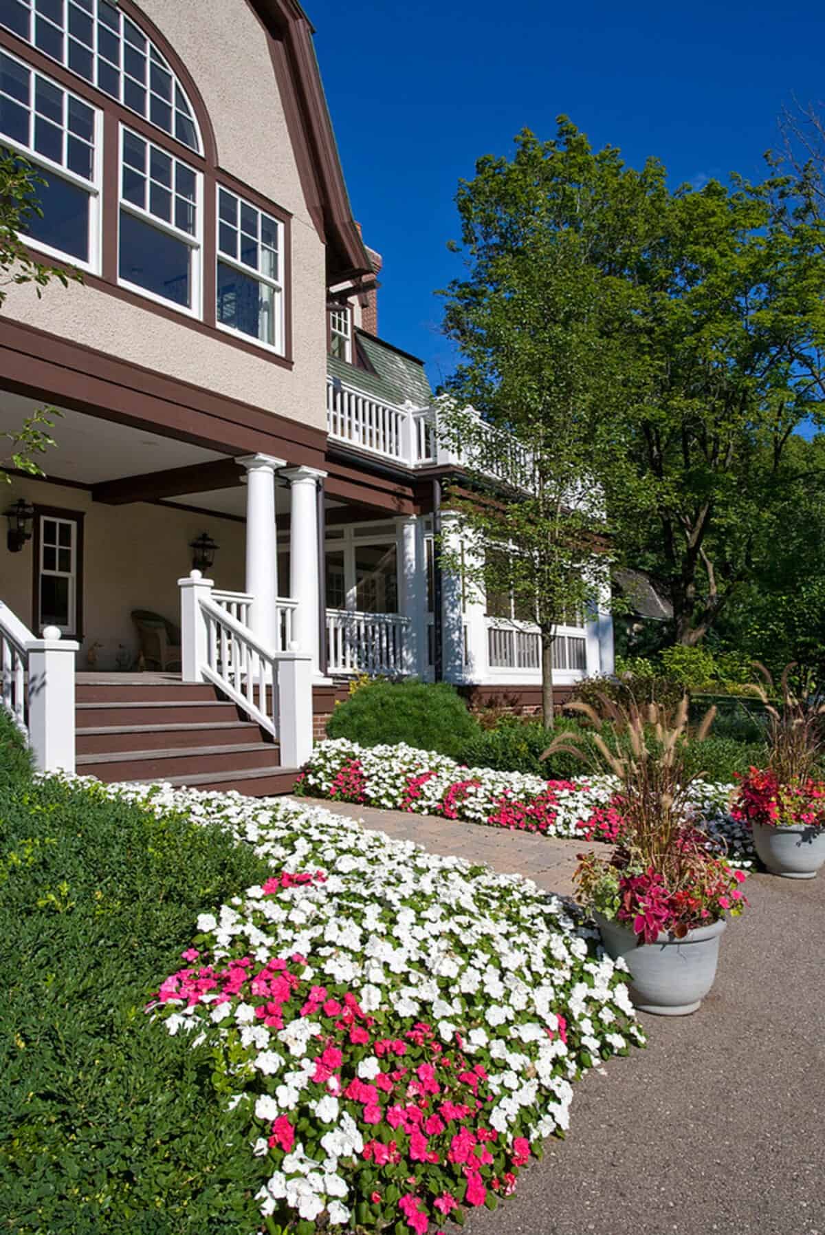 Accent The Front Porch With Seasonal Flowers