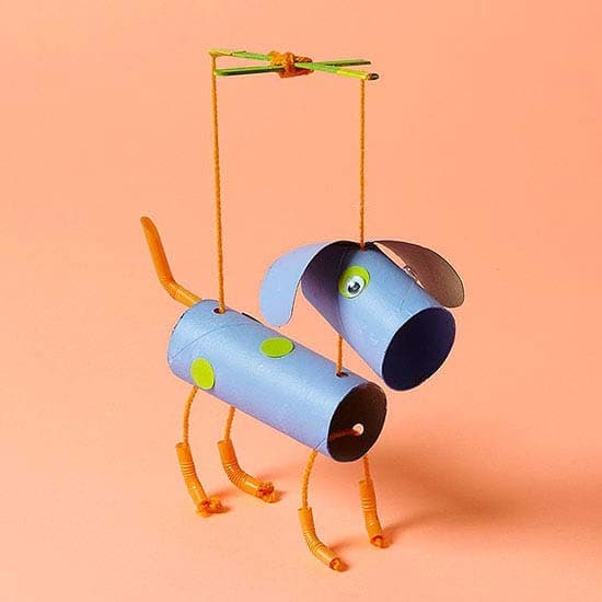 Working Puppet Puppy Tube Project