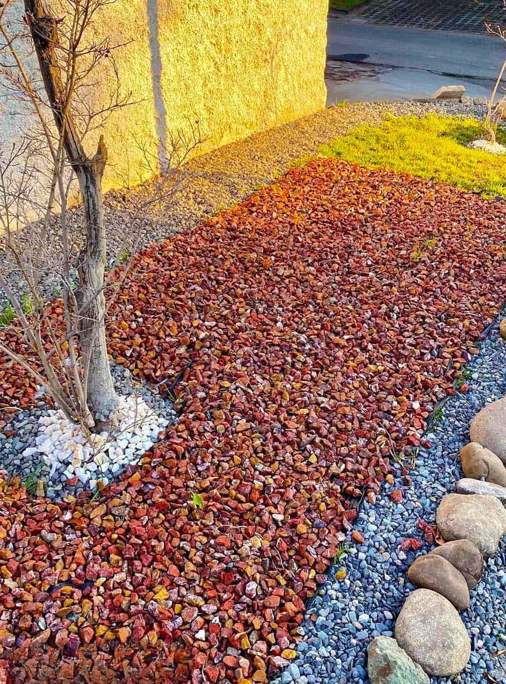 Crimson Rock Landscape