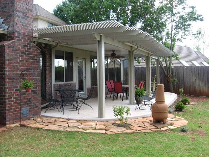 Shady Patio Style Pergola