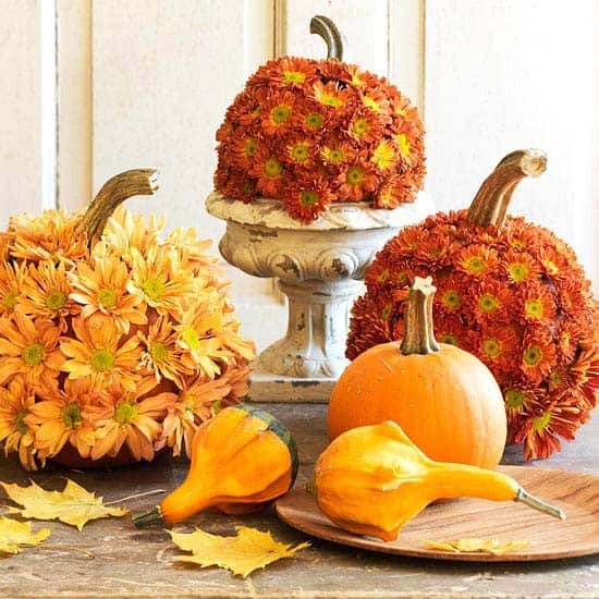 Unleash Your Creativity with a Flower Pumpkin Centerpiece