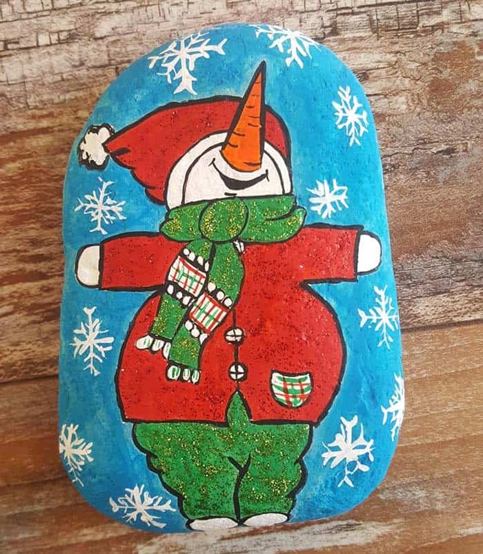 Christmas Painted Rocks