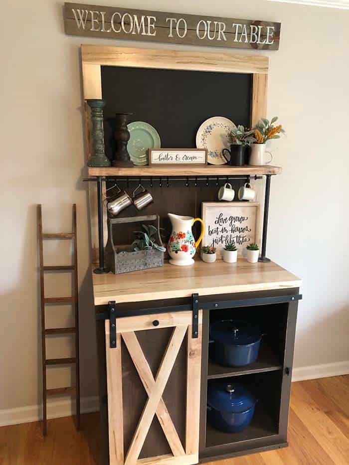 Elevate Your Coffee Bar with a Mini Chalkboard