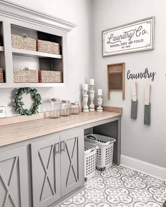 Modern Farmhouse Laundry Room