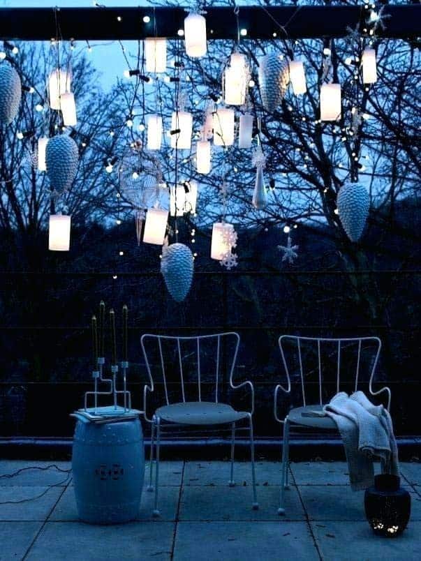 Make a Statement with Hanging Christmas Lanterns