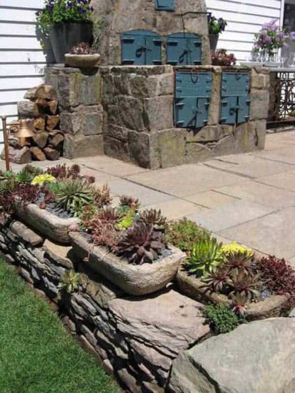 Achieve Timeless Elegance with Rock Planters