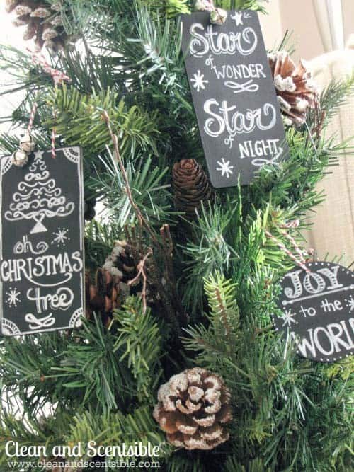 Spread Holiday Cheer With Chalkboards