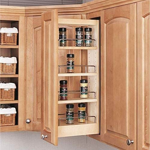 Built-In Cabinet Spice Rack