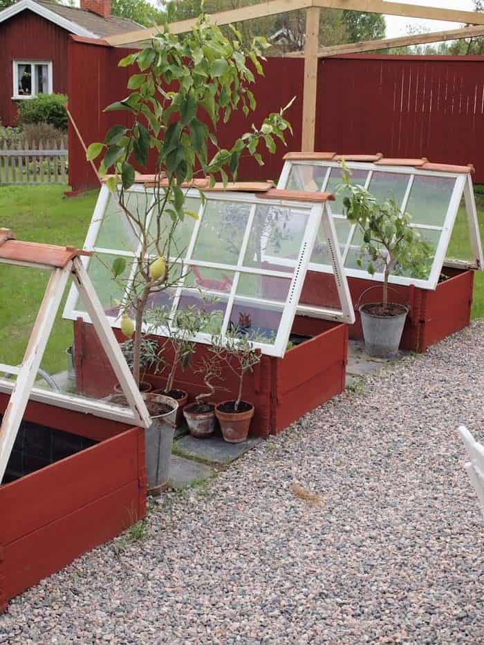 Create a Functional Cold Frame From Old Windows