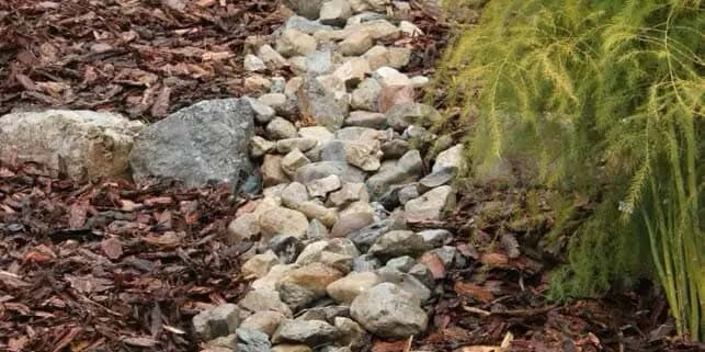 Get Smart About Stormwater with Rocks and Mulch