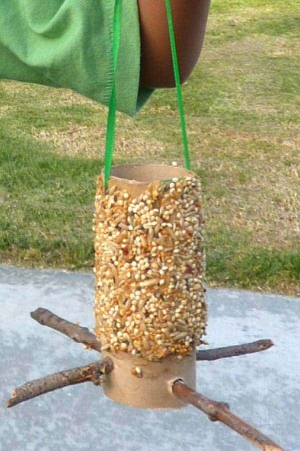 Feathered Friends Tube Bird Feeder