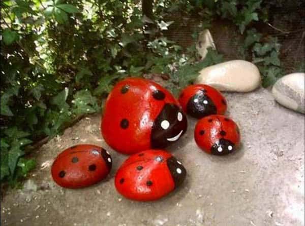 Get Creative with Ladybug Rocks