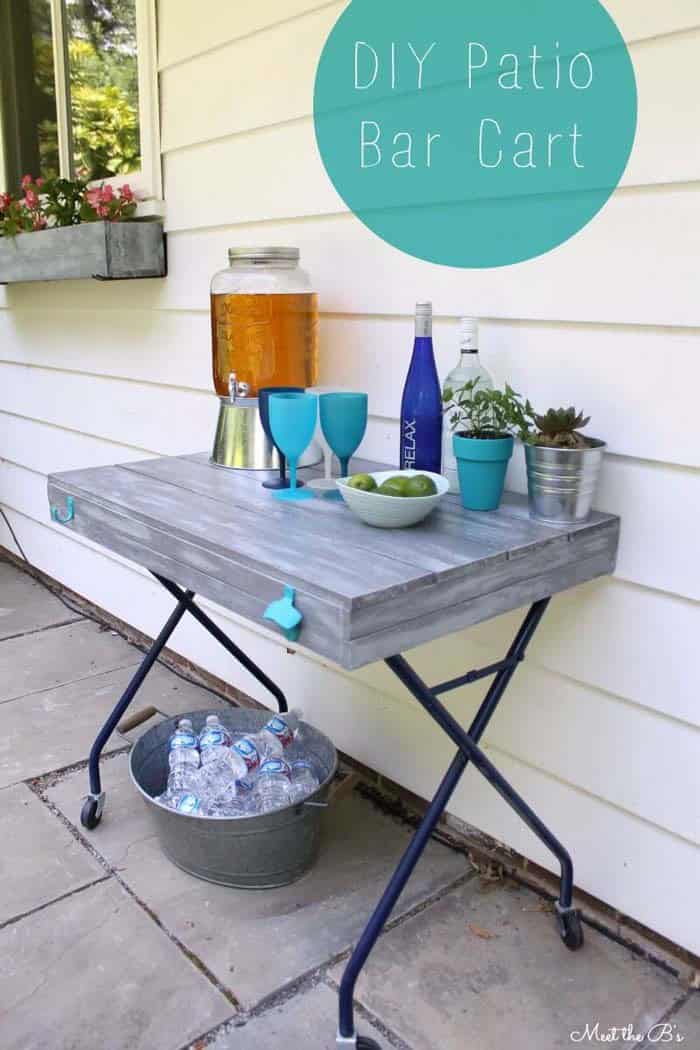 Coastal Chic Upcycled Bar