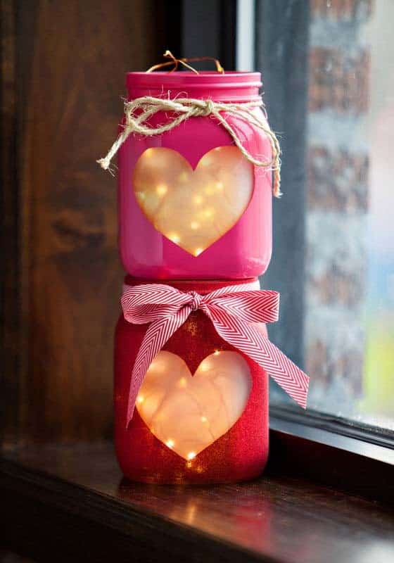 Create a Romantic Ambiance with Mason Jars Candle Holders