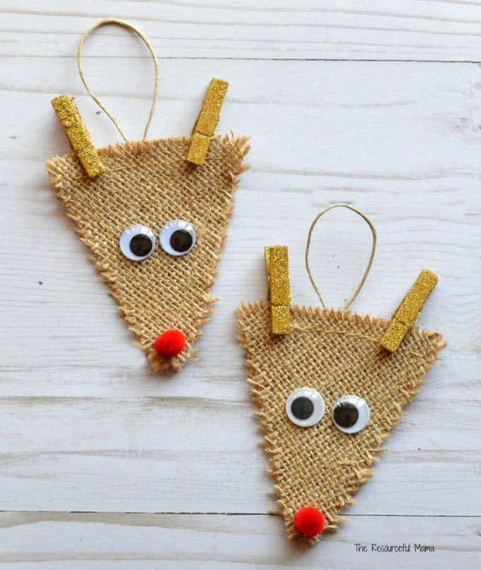 DIY Burlap Reindeers – A Fun, Crafty Project for Kids