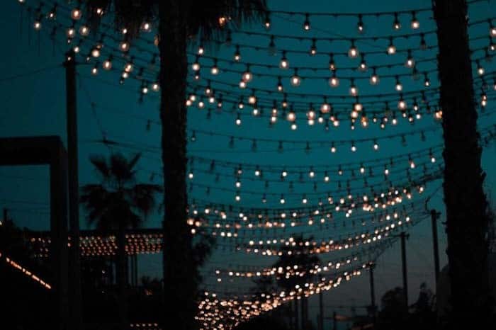 Cover Your Patio With Strings of Lights