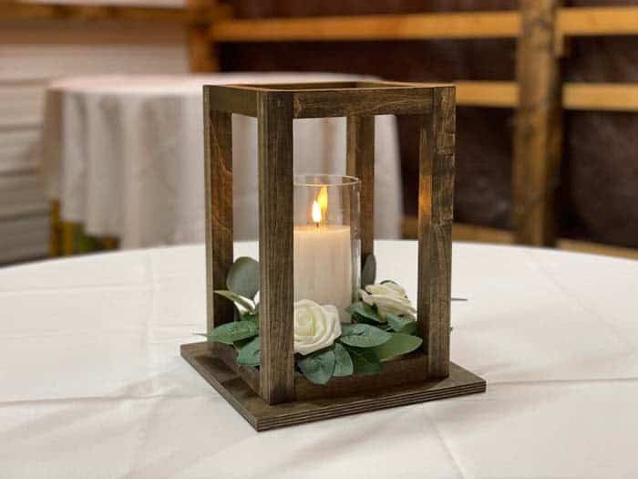 Delicate Rustic Lantern For Special Occasion Decor