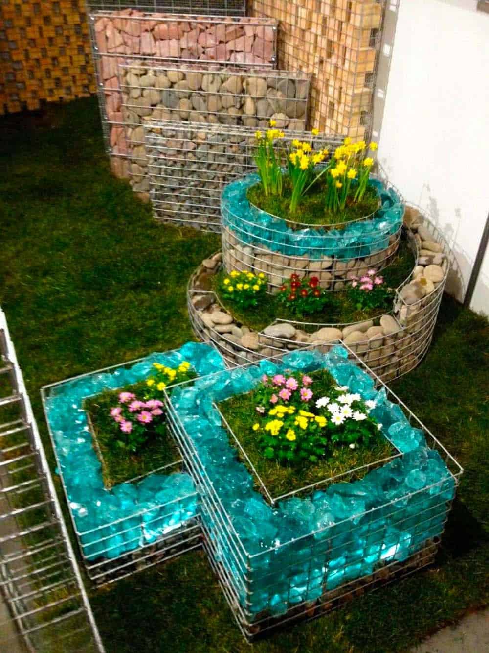 Gabion Garden Artistry