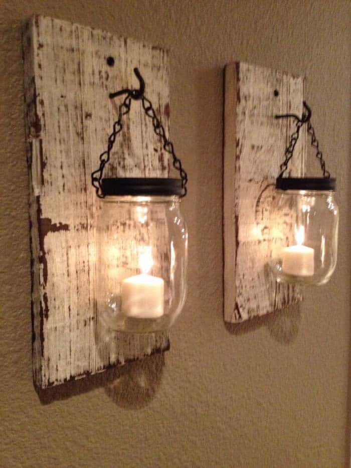 Bring a Vintage Vibe with DIY Wooden Sconces